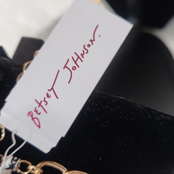 💛🔹Betsey Johnson Backyard  Stone Critter Colorful Gemstone Collar 16" Necklace - Picture 11 of 14